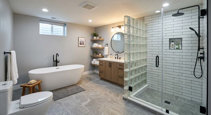 Basement Bathroom Remodeling in Mora, MN