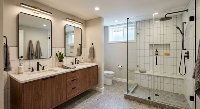 Basement Bathroom Remodeling in Mora, MN