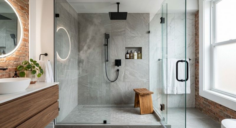 Bathroom Shower Renovation in Mora, MN