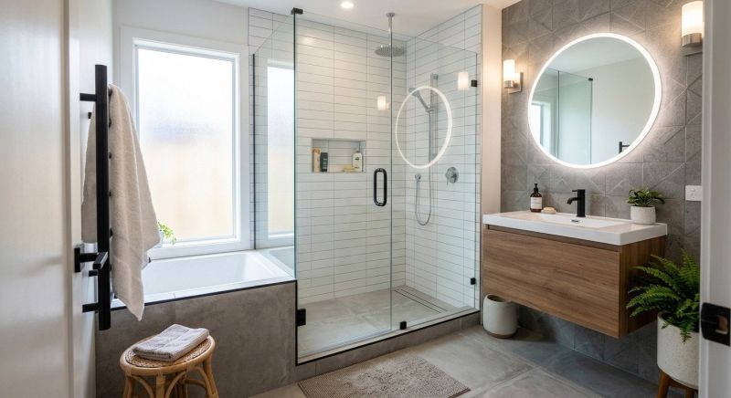 Tub To Shower Conversion in Grasston, MN